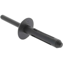 Value Collection - Large Flange Head Nylon Multi Grip Blind Rivet - Americas Industrial Supply