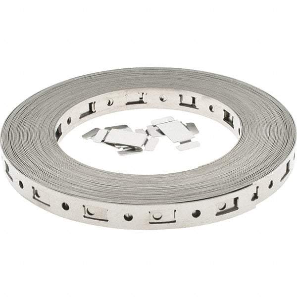 Value Collection - Hose Clamp Kits Contents: 50 Feet of Banding, 5 Splices - Americas Industrial Supply