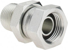 Parker - 3/8-18 Male NPTF Steel Hydraulic Hose Swivel - 6,000 psi, -6 Hose Size, 3/8" Hose Diam - Americas Industrial Supply