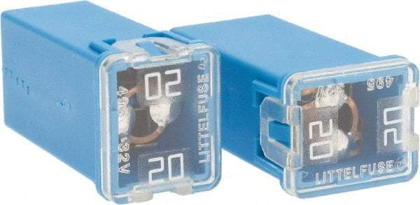Value Collection - 32 VAC/VDC, 20 Amp, General Purpose Fuse - Plug-in Mount - Americas Industrial Supply