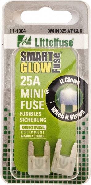 Value Collection - 25 Amp, Time Delay General Purpose Fuse - Plug-in Mount - Americas Industrial Supply