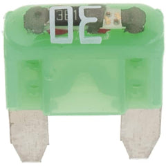 Value Collection - 30 Amp, 32 VDC, Automotive Fuse - 10.83" Long, Green, Littlefuse MIN030 - Americas Industrial Supply