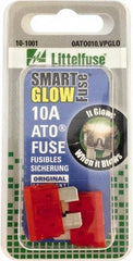 Value Collection - 10 Amp, Automotive Fuse - 3/4" Long, Red, Littlefuse ATO010 - Americas Industrial Supply