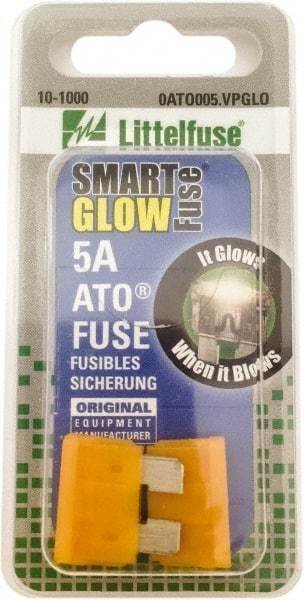 Value Collection - 5 Amp, Automotive Fuse - Tan, Littlefuse ATO005 - Americas Industrial Supply