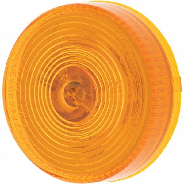 Value Collection - 2-1/2" Long, Clearance Side Marker Light Kit - Yellow - Americas Industrial Supply