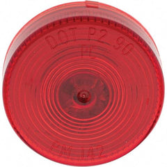 Value Collection - 2-1/2" Long, Clearance Side Marker Light Kit - Red - Americas Industrial Supply