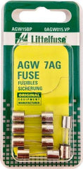 Value Collection - 4 Amp, Fast-Acting Miniature Glass/Ceramic Fuse - 7/8" OAL, 1/4" Diam - Americas Industrial Supply