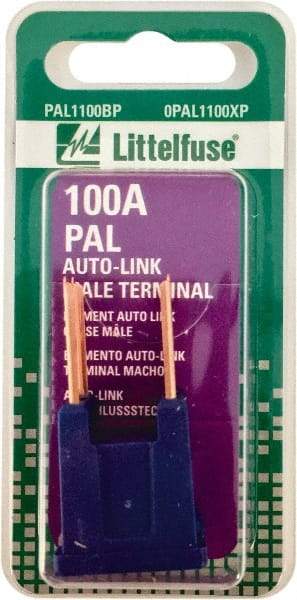 Value Collection - 100 Amp, Automotive Fuse - Blue, Littlefuse PAL1100X - Americas Industrial Supply