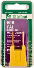 Value Collection - 60 Amp, Automotive Fuse - Yellow, Littlefuse PAL160 - Americas Industrial Supply