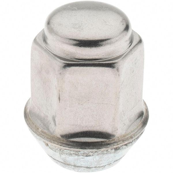Value Collection - M12-1.5 Wheel Nut - 19mm Hex, 30mm Overall Length - Americas Industrial Supply