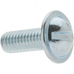 Value Collection - M6 Round Head Slotted Sheet Metal Screw - 16" Long - Americas Industrial Supply