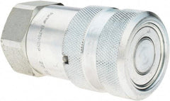 Parker - 3/4-14 NPSF Steel Hydraulic Hose Coupler - 3,000 psi, -12 Hose Size, 3/4" Hose Diam - Americas Industrial Supply
