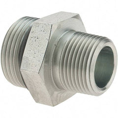 Parker - 1-5/16-12 SAE ORB Steel Hydraulic Hose Adapter - 4,500 psi, -16 Hose Size, 1" Hose Diam - Americas Industrial Supply