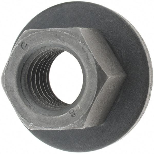 Value Collection - M10x1.50 Washer Hex Nut - 15mm Across Flats, 13mm High, Phosphate Finish - Americas Industrial Supply