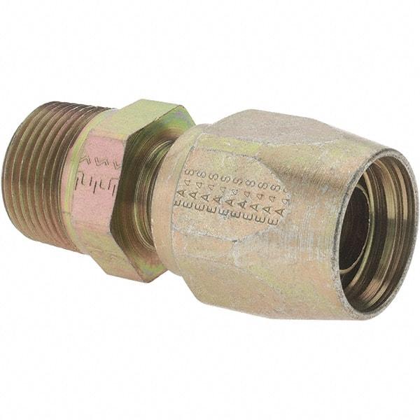 Value Collection - 3/4 NPT, Reusable Hose Male Fitting - 5/8" Hose ID - Americas Industrial Supply