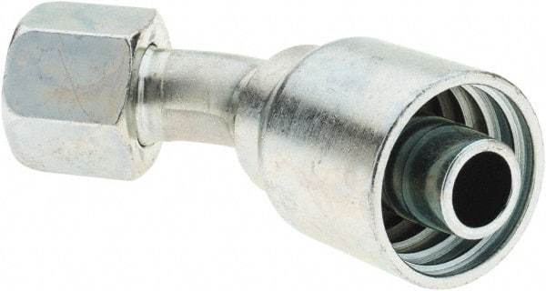 Parker - 3/4 Thread Hydraulic Hose Fitting - -12 Hose Size, 3/4" Hose Diam - Americas Industrial Supply