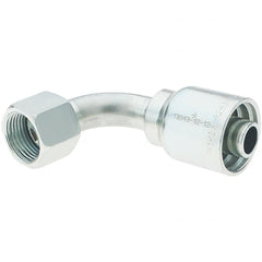 Parker - 3/4 Thread Hydraulic Hose Fitting - -12 Hose Size, 3/4" Hose Diam - Americas Industrial Supply