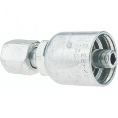 Parker - 9/16-18 Female JIC Hydraulic Hose Female JIC 37° Swivel & Straight Fitting - -6 Hose Size, 3/8" Hose Diam - Americas Industrial Supply