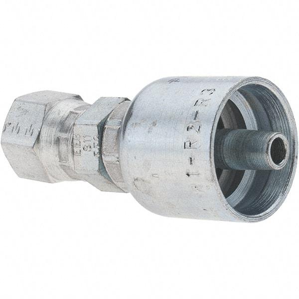 Parker - 1/4 Thread Hydraulic Hose Fitting - -4 Hose Size, 1/4" Hose Diam - Americas Industrial Supply