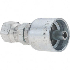 Parker - 1/4 Thread Hydraulic Hose Fitting - -4 Hose Size, 1/4" Hose Diam - Americas Industrial Supply