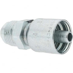 Parker - 7/8-14 Male SAE(JIC) Steel Hydraulic Hose Male SAE 37° JIC Rigid Fitting - -6 Hose Size, 3/8" Hose Diam - Americas Industrial Supply