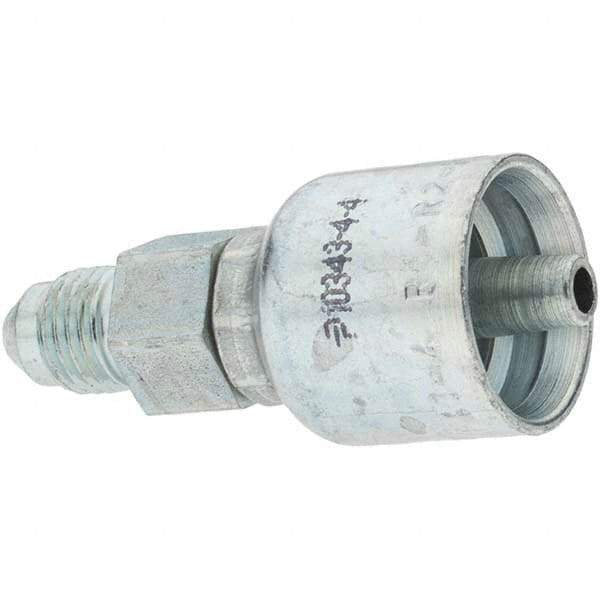 Parker - 1/4 Thread Hydraulic Hose Fitting - -4 Hose Size, 1/4" Hose Diam - Americas Industrial Supply