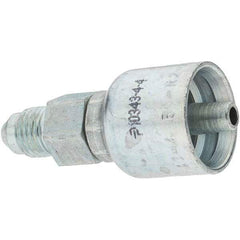 Parker - 1/4 Thread Hydraulic Hose Fitting - -4 Hose Size, 1/4" Hose Diam - Americas Industrial Supply