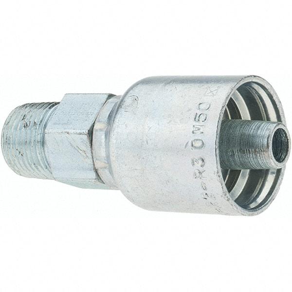 Parker - 3/8 Thread Hydraulic Hose Fitting - -6 Hose Size, 3/8" Hose Diam - Americas Industrial Supply