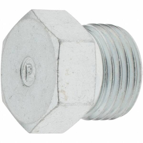 Parker - Seal-Lok Steel Hydraulic Hose Pipe Plug - 9,200 psi, -6 Hose Size, 3/8" Hose Diam - Americas Industrial Supply