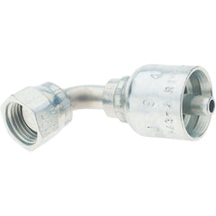 Parker - 1/4 Thread Hydraulic Hose Fitting - -4 Hose Size, 1/4" Hose Diam - Americas Industrial Supply