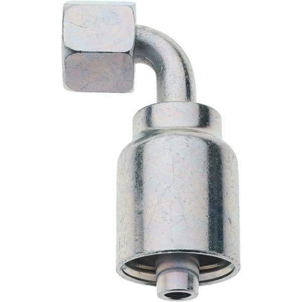 Parker - 3/8 Thread Hydraulic Hose Fitting - -6 Hose Size, 3/8" Hose Diam - Americas Industrial Supply