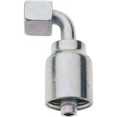 Parker - 3/8 Thread Hydraulic Hose Fitting - -6 Hose Size, 3/8" Hose Diam - Americas Industrial Supply