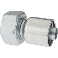 Parker - Female Metric Steel Hydraulic Hose Swivel - -12 Hose Size, 3/4" Hose Diam - Americas Industrial Supply