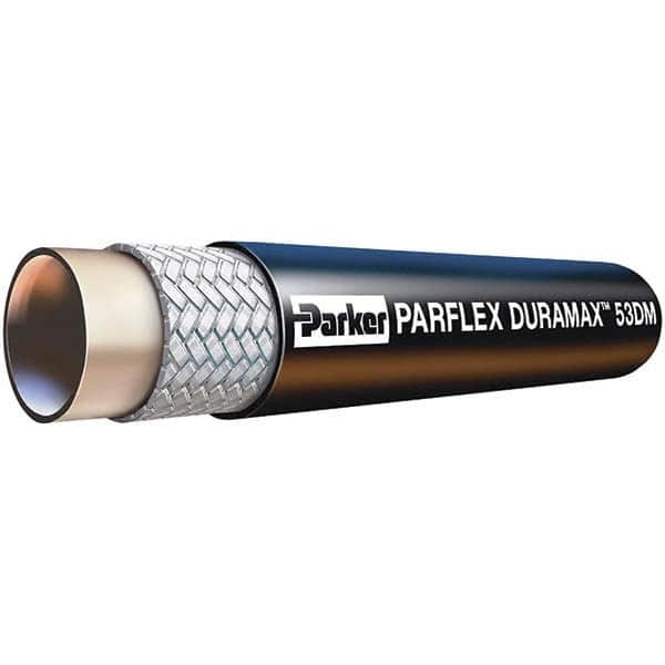 Parker - 1/4" ID x 0.49" OD, Thermoplastic Tube - 3000 psi, Black, 250' Long - Americas Industrial Supply