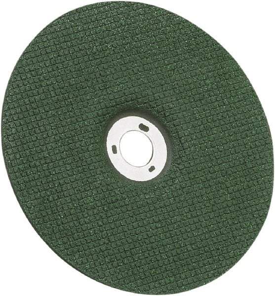 3M - 36 Grit, 7" Wheel Diam, 1/8" Wheel Thickness, 7/8" Arbor Hole, Type 27 Depressed Center Wheel - Ceramic - Americas Industrial Supply