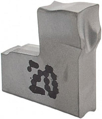 Iscar - TAG2 J IC20 Grade, 0.0787" Cutting Width, Carbide Cutoff Insert - 0° Neutral Lead Angle, 0.0079" Cnr Rad, Single End - Americas Industrial Supply