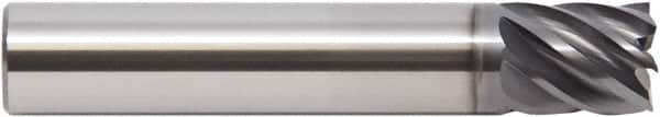 M.A. Ford - 1/2", 2" LOC, 1/2" Shank Diam, 4" OAL, 7 Flute, Solid Carbide Square End Mill - Single End, ALtima Blaze Finish, Spiral Flute, 38° Helix, Right Hand Cut, Right Hand Flute, Series 180CB - Americas Industrial Supply