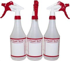 PRO-SOURCE - 24 oz Bottle & Trigger Sprayer - Red - Americas Industrial Supply