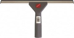 PRO-SOURCE - 14" Rubber Blade Window Washer/Squeegee - Blue, Plastic Holder - Americas Industrial Supply