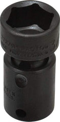 Proto - 3/8" Drive 3/4" Standard Universal Impact Socket - 6 Points, 2-3/32" OAL - Americas Industrial Supply