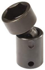 Proto - 3/8" Drive 5/8" Standard Universal Impact Socket - 6 Points, 2-3/32" OAL - Americas Industrial Supply