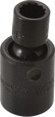 Proto - 3/8" Drive 10mm Deep Universal Impact Socket - 12 Points, 2" OAL - Americas Industrial Supply