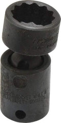 Proto - 3/8" Drive 18mm Deep Universal Impact Socket - 12 Points, 2-3/32" OAL - Americas Industrial Supply