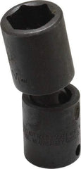 Proto - 3/8" Drive 17mm Deep Universal Impact Socket - 6 Points, 2-11/16" OAL - Americas Industrial Supply