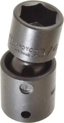 Proto - 1/2" Drive 3/4" Standard Universal Impact Socket - 6 Points, 2-19/32" OAL - Americas Industrial Supply