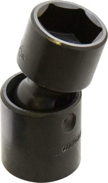 Proto - 1/2" Drive 15/16" Standard Universal Impact Socket - 6 Points, 2-29/32" OAL - Americas Industrial Supply