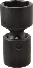 Proto - 1/2" Drive 1-3/16" Standard Universal Impact Socket - 6 Points, 3-3/32" OAL - Americas Industrial Supply