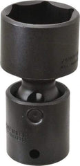Proto - 1/2" Drive 1-1/4" Standard Universal Impact Socket - 6 Points, 3-13/64" OAL - Americas Industrial Supply