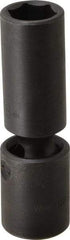 Proto - 1/2" Drive 5/8" Deep Universal Impact Socket - 6 Points, 3-19/32" OAL - Americas Industrial Supply