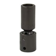 Proto - 1/2" Drive 11/16" Deep Universal Impact Socket - 6 Points, 3-1/2" OAL - Americas Industrial Supply